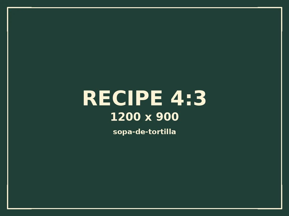 Tortilla Soup